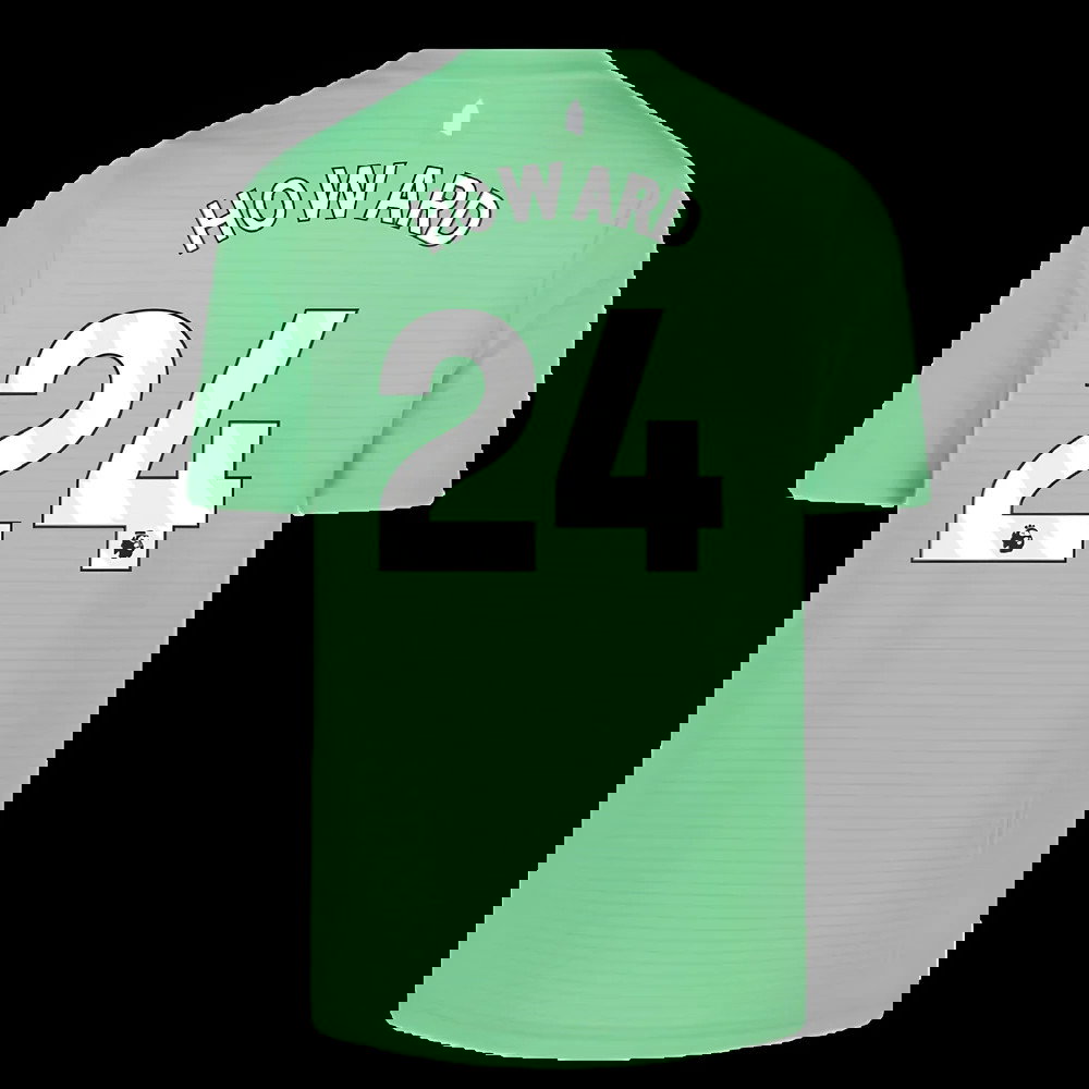 2025-2026 Everton Home Goalkeeper Shirt (Green) - Kids (Howard 24)