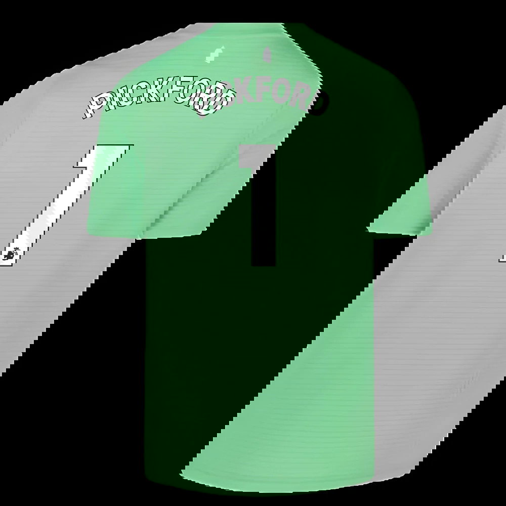 2025-2026 Everton Home Goalkeeper Shirt (Green) - Kids (Pickford 1)