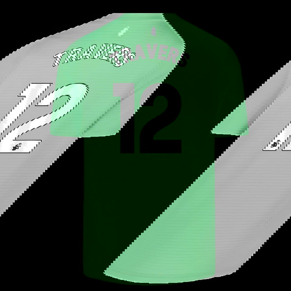 2025-2026 Everton Home Goalkeeper Shirt (Green) - Kids (Travers 12)