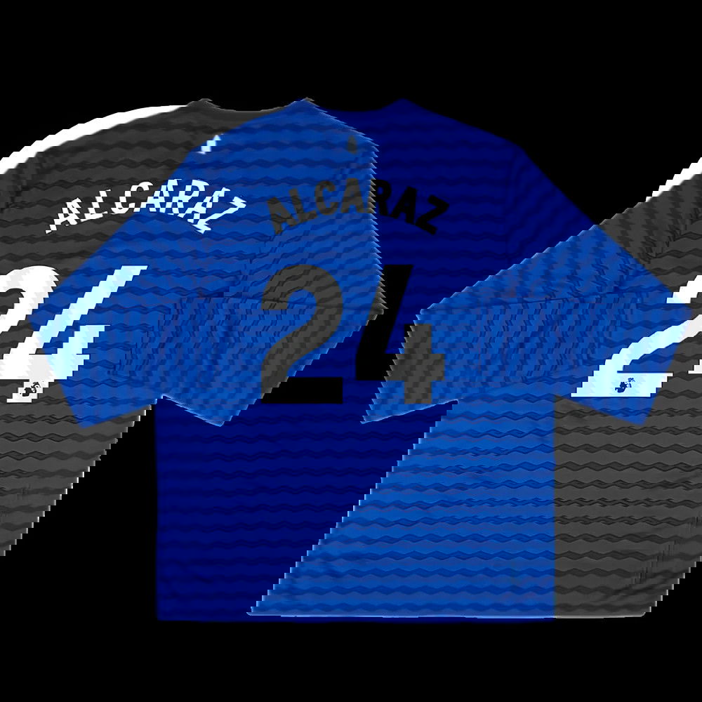 2025-2026 Everton Home Long Sleeve Shirt (Alcaraz 24)