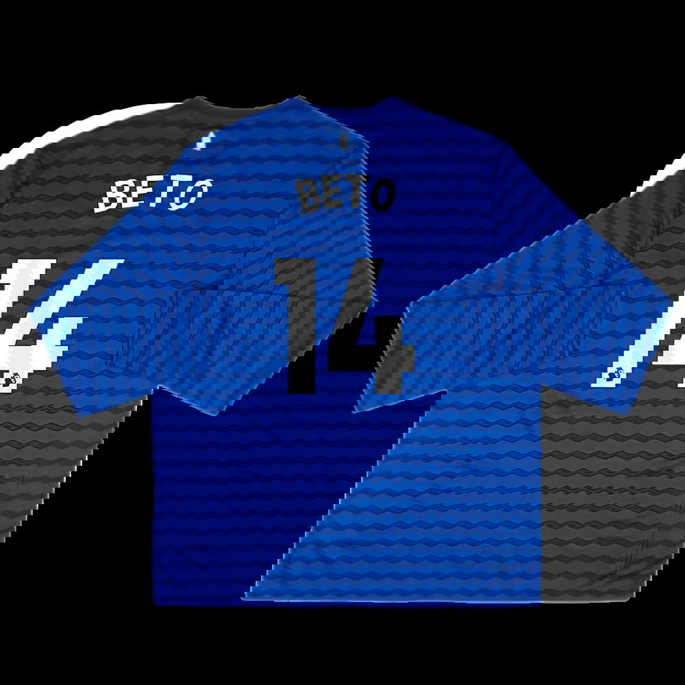 2025-2026 Everton Home Long Sleeve Shirt (Beto 14)