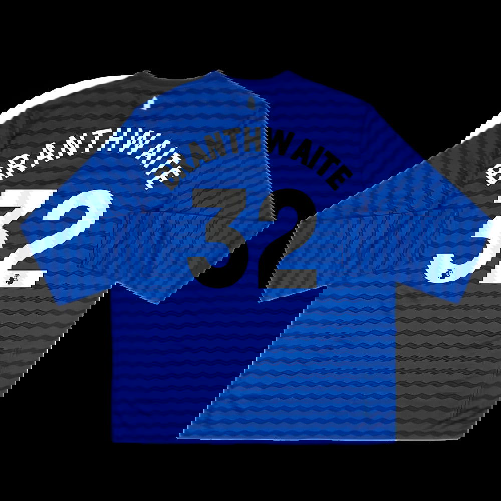2025-2026 Everton Home Long Sleeve Shirt (Branthwaite 32)