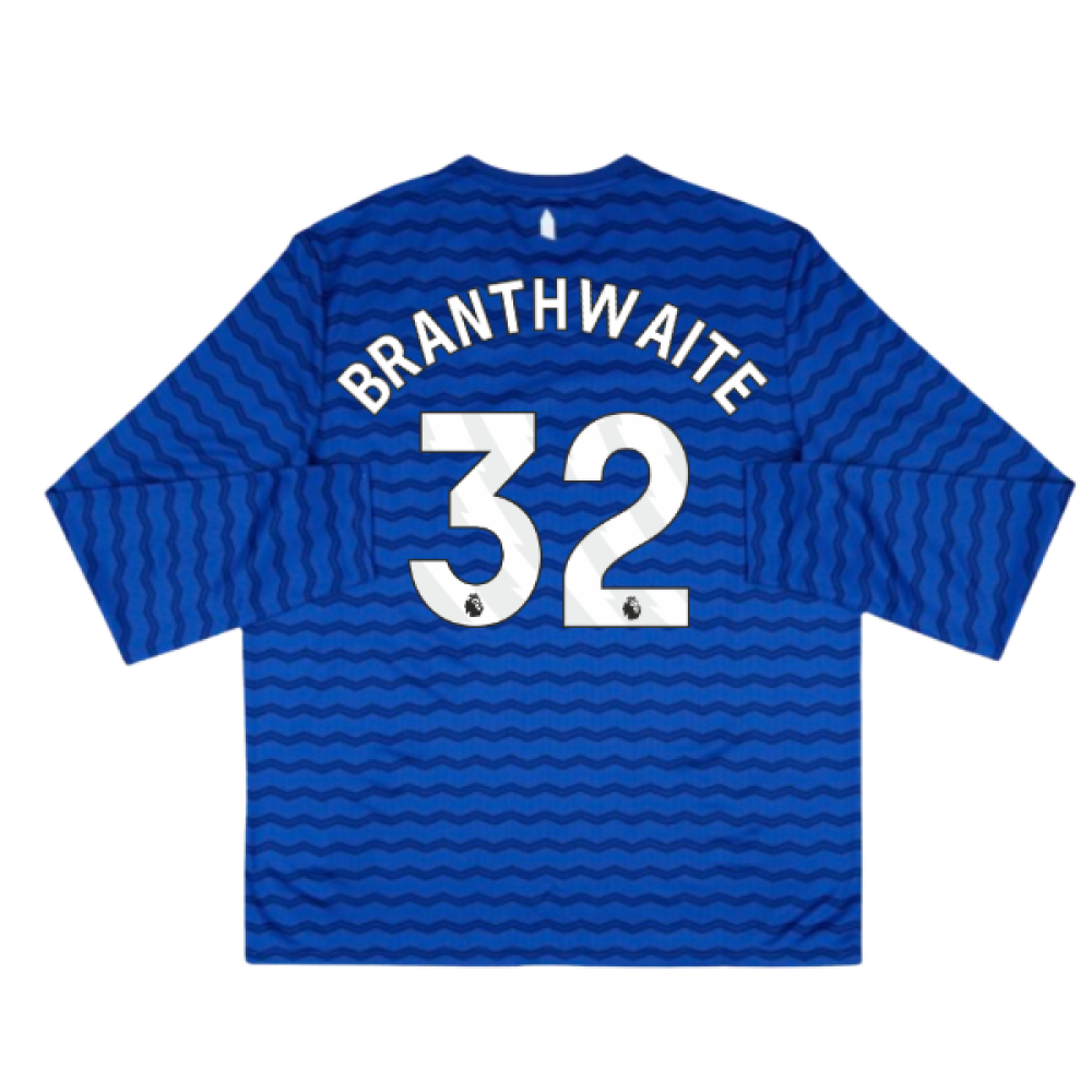 2025-2026 Everton Home Long Sleeve Shirt (Branthwaite 32)