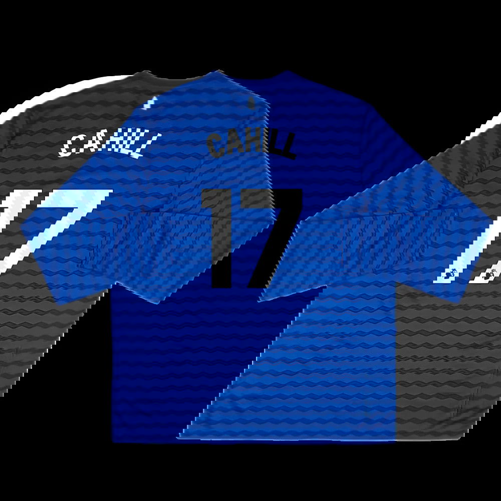 2025-2026 Everton Home Long Sleeve Shirt (Cahill 17)