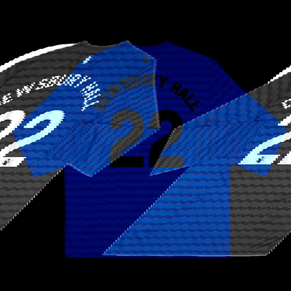 2025-2026 Everton Home Long Sleeve Shirt (Dewsbury Hall 22)