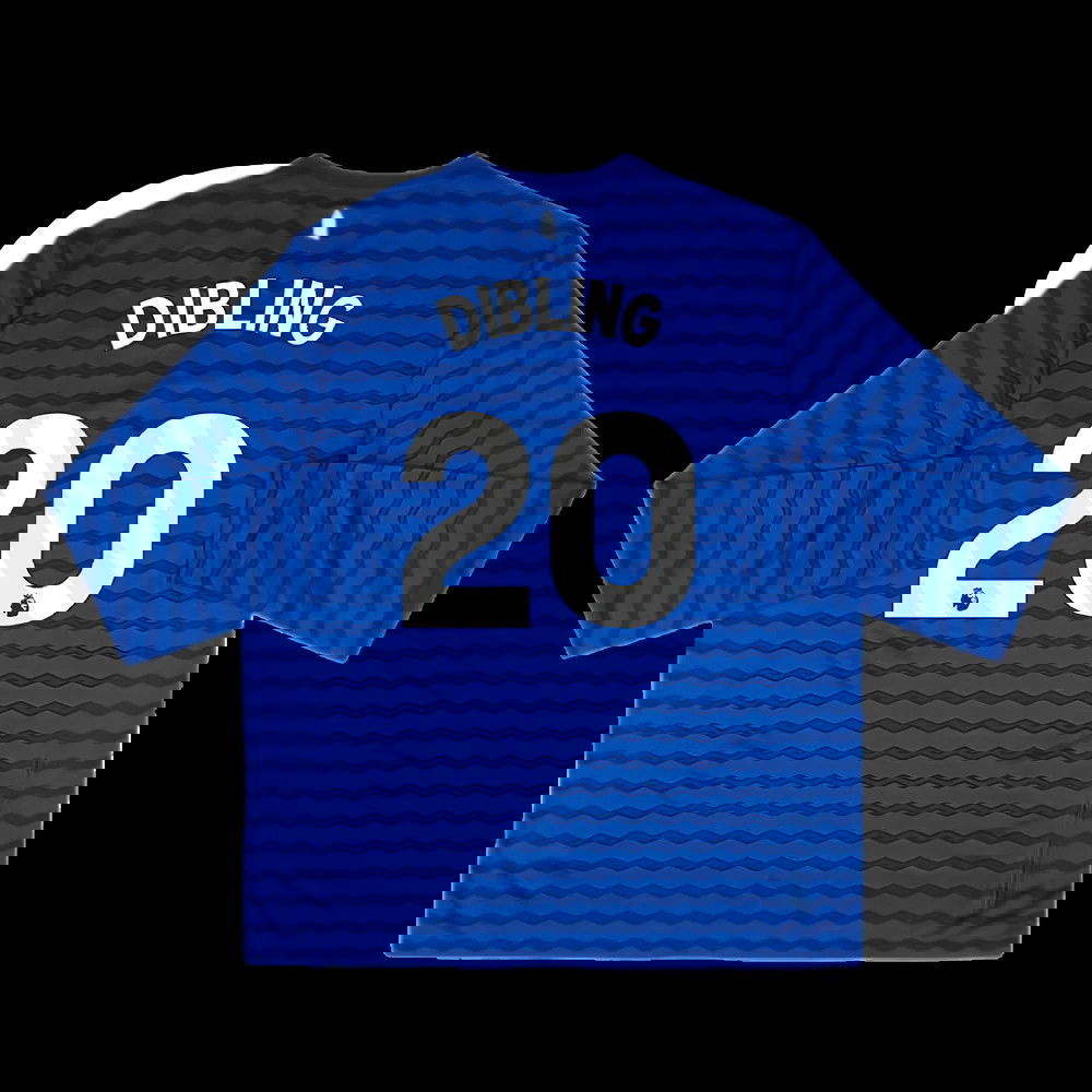 2025-2026 Everton Home Long Sleeve Shirt (Dibling 20)