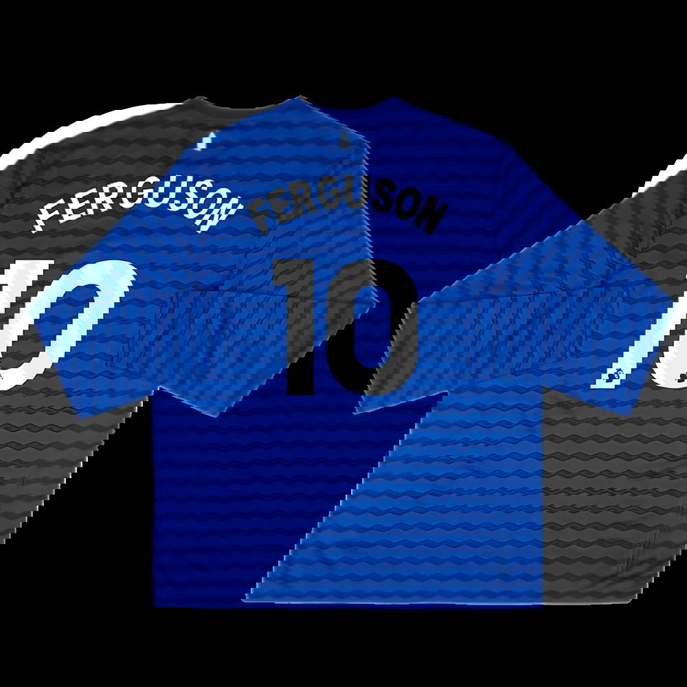 2025-2026 Everton Home Long Sleeve Shirt (Ferguson 10)