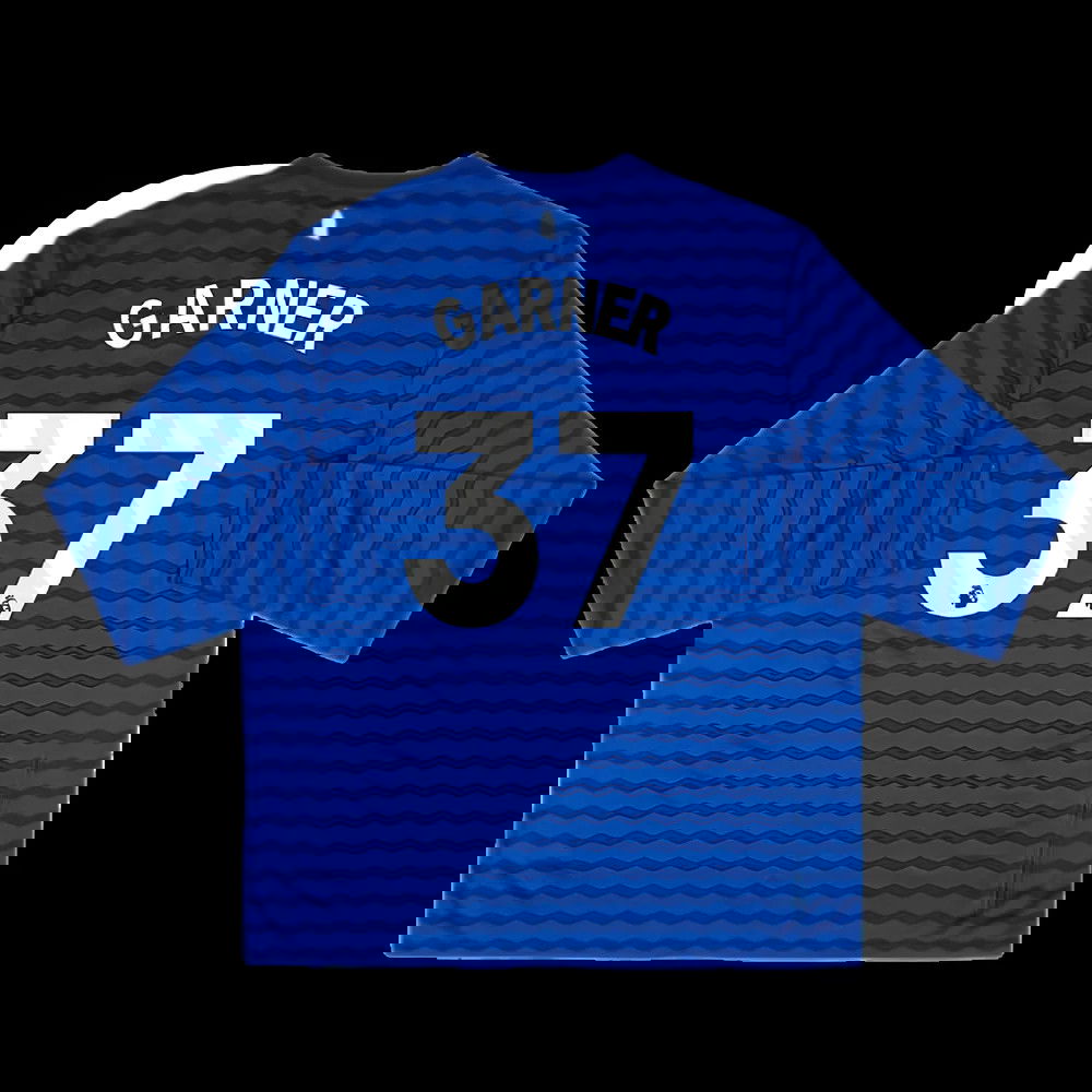 2025-2026 Everton Home Long Sleeve Shirt (Garner 37)