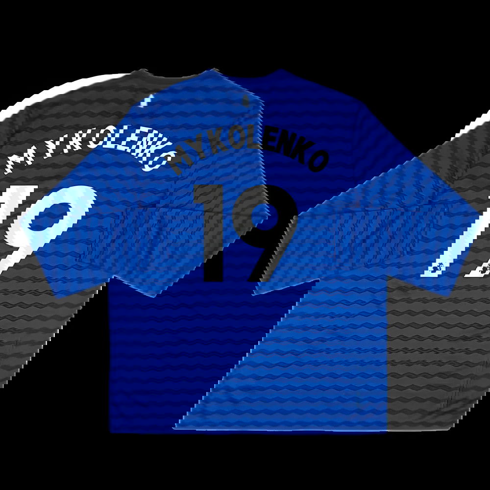2025-2026 Everton Home Long Sleeve Shirt (Mykolenko 19)