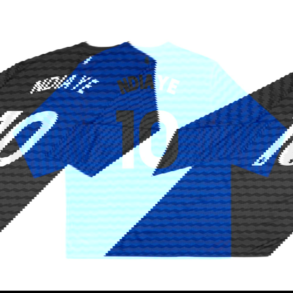 2025-2026 Everton Home Long Sleeve Shirt (Ndiaye 10)