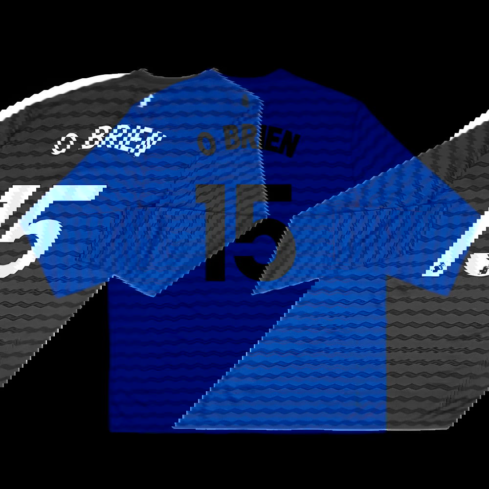 2025-2026 Everton Home Long Sleeve Shirt (O Brien 15)