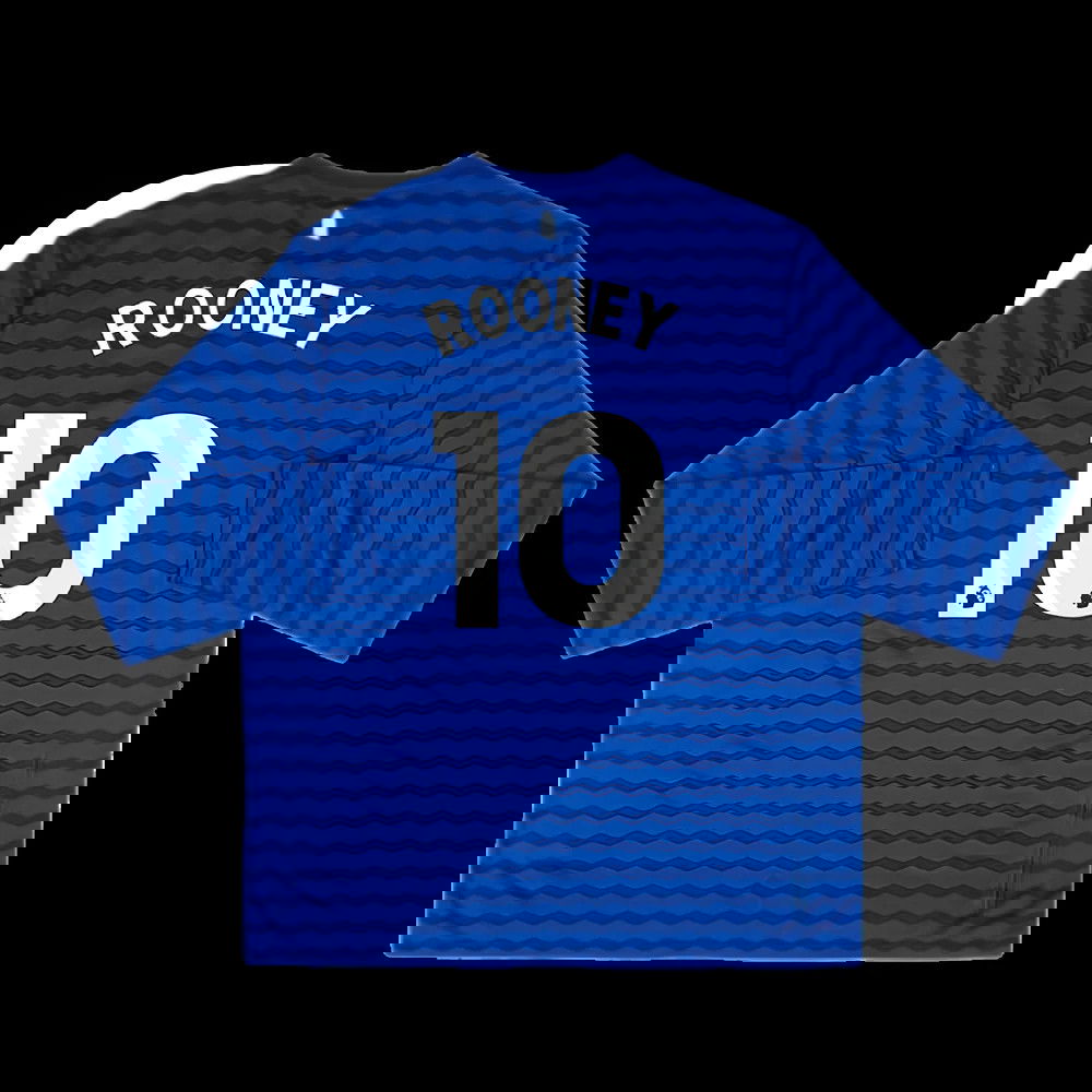 2025-2026 Everton Home Long Sleeve Shirt (Rooney 10)