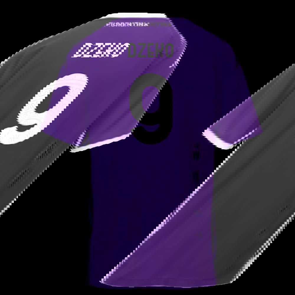 2025-2026 Fiorentina Home Shirt (Dzeko 9)