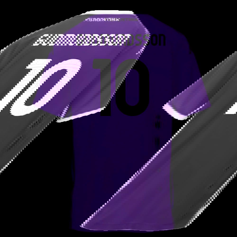 2025-2026 Fiorentina Home Shirt (Gudmundsson 10)