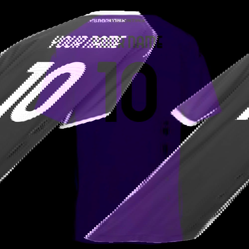 2025-2026 Fiorentina Home Shirt (Your Name)