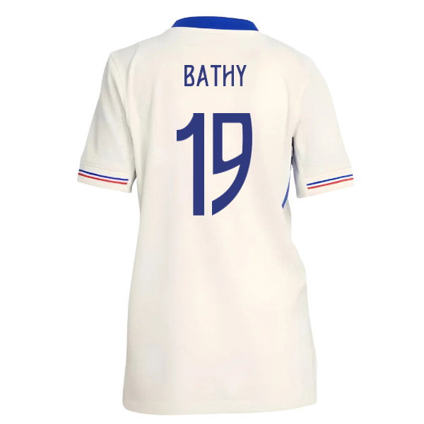 2025-2026 France Womens Team Away Shirt (Kids) (Bathy 19)