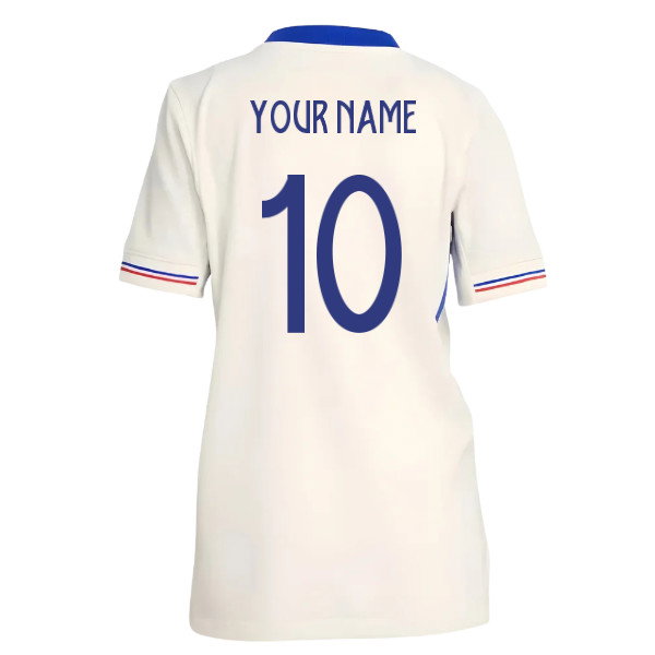 2025-2026 France Womens Team Away Shirt (Kids) (Your Name)