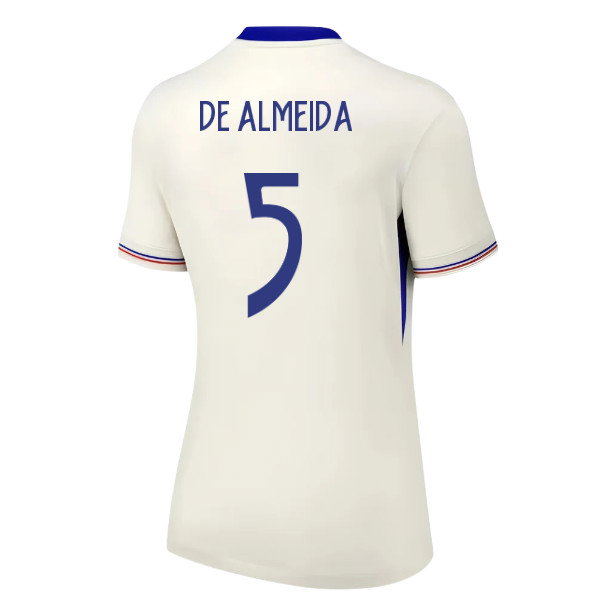 2025-2026 France Womens Team Away Shirt (Ladies) (De Almeida 5)