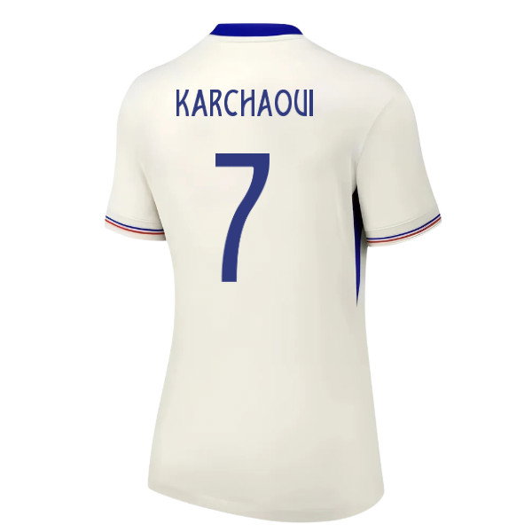 2025-2026 France Womens Team Away Shirt (Ladies) (Karchaoui 7)