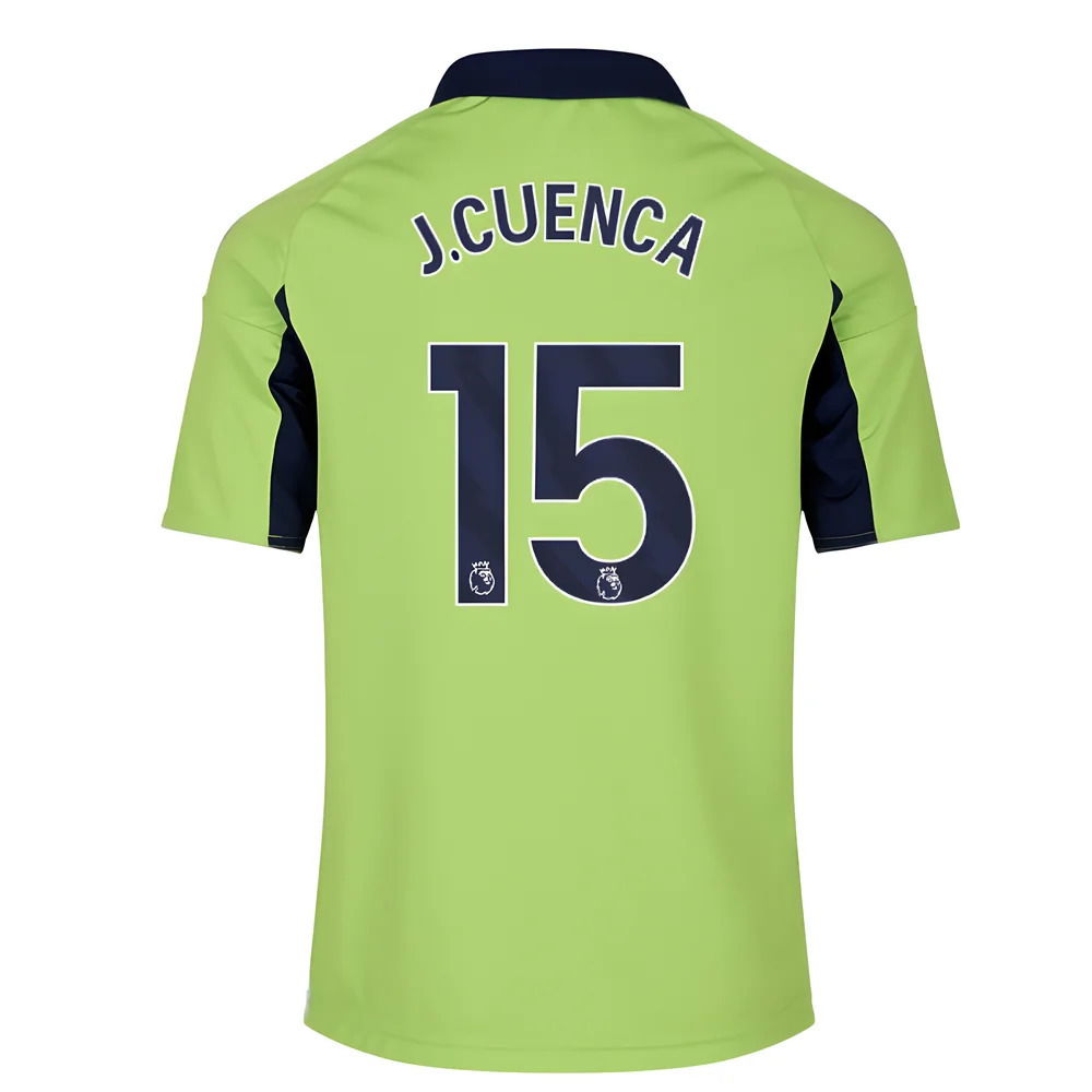 2025-2026 Fulham Away Shirt - Kids (J.Cuenca 15)