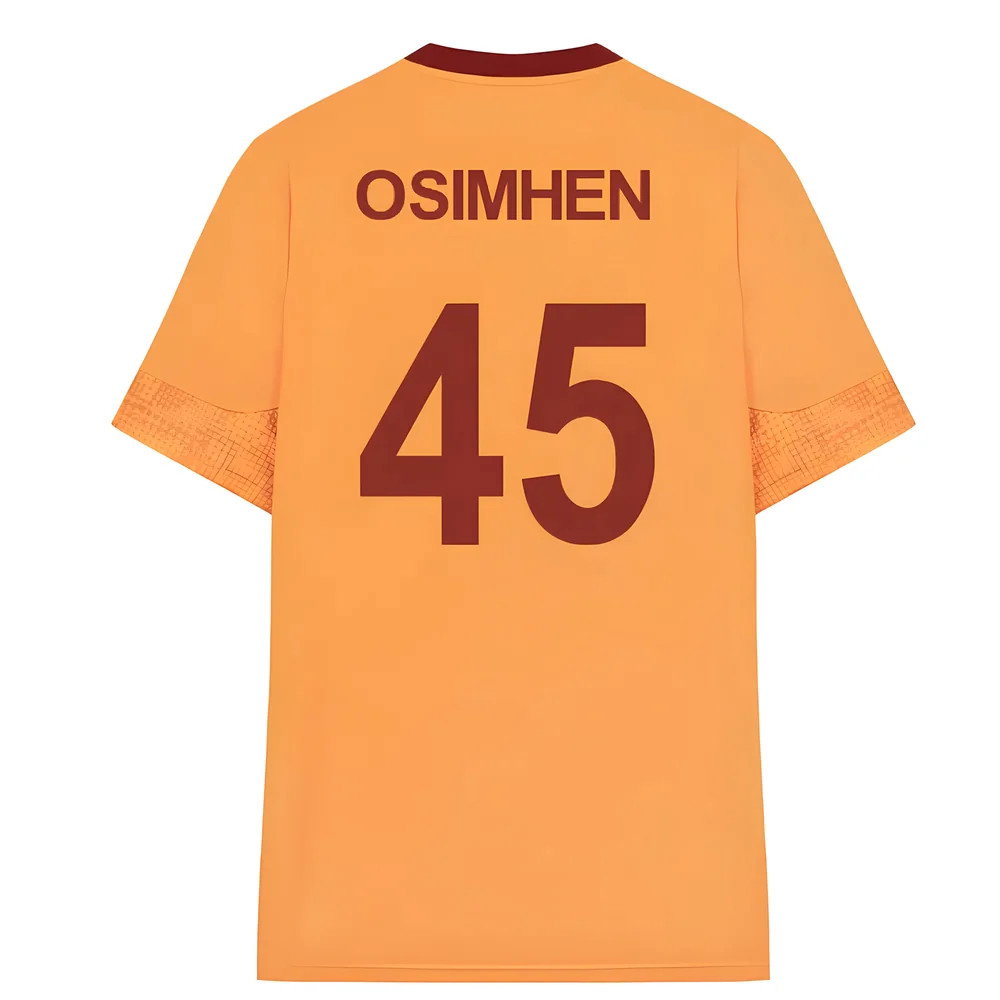 2025-2026 Galatasaray Training Jersey (Orange) (Osimhen 45)