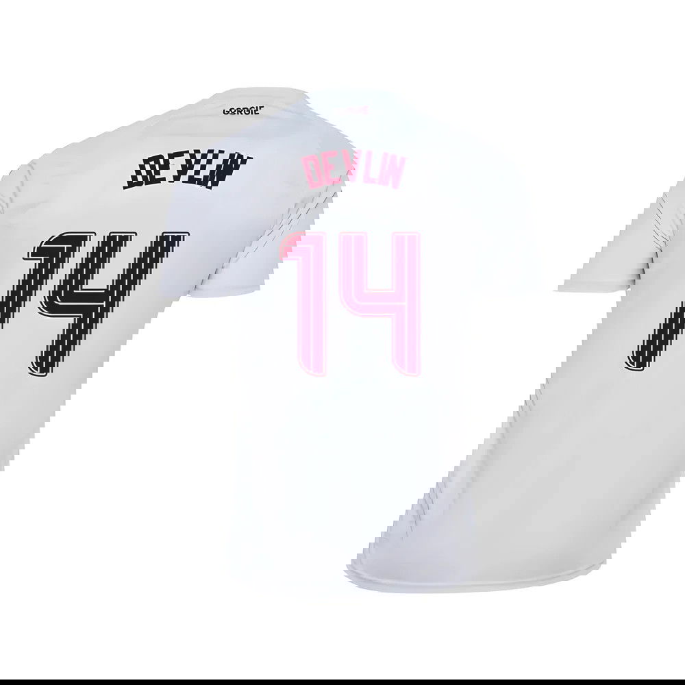 2025-2026 Hearts Away Shirt (Devlin 14)