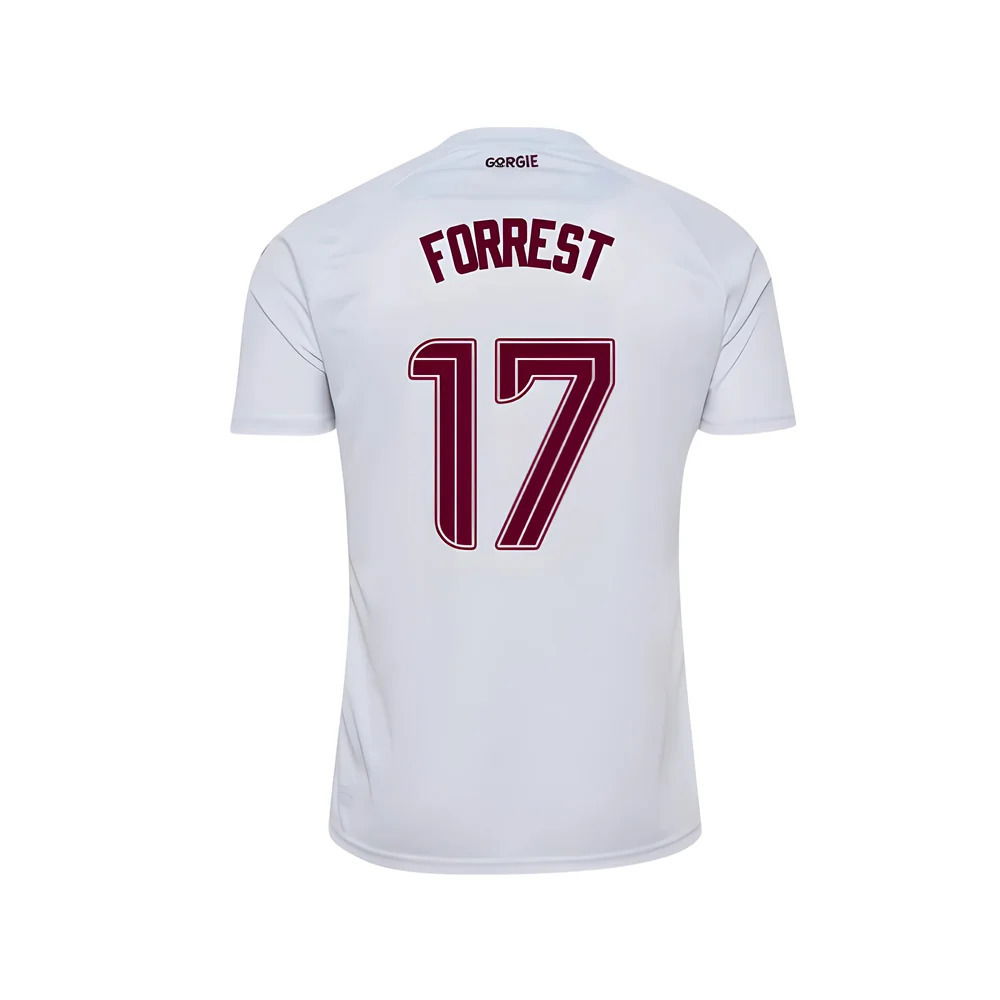 2025-2026 Hearts Away Shirt (Forrest 17)