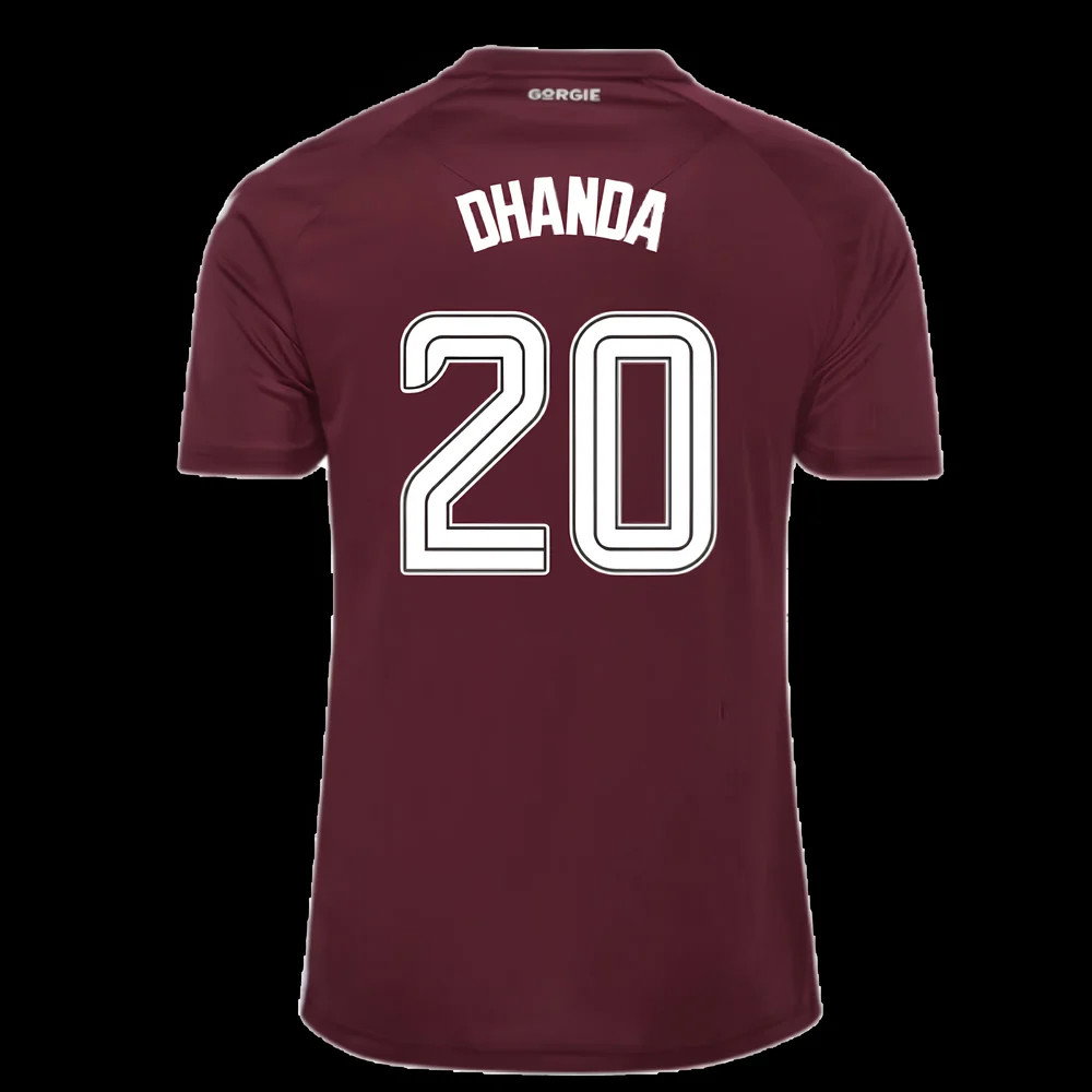 2025-2026 Hearts Home Shirt (Dhanda 20)