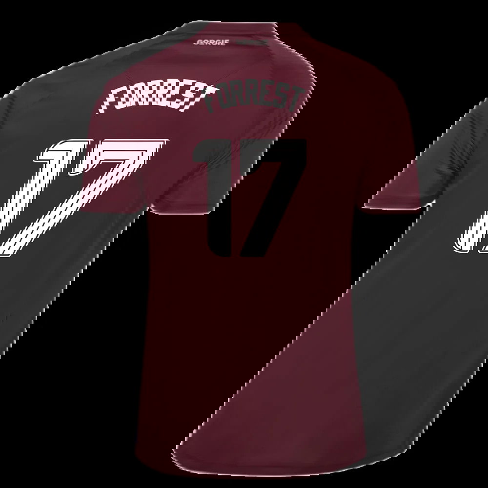 2025-2026 Hearts Home Shirt (Forrest 17)