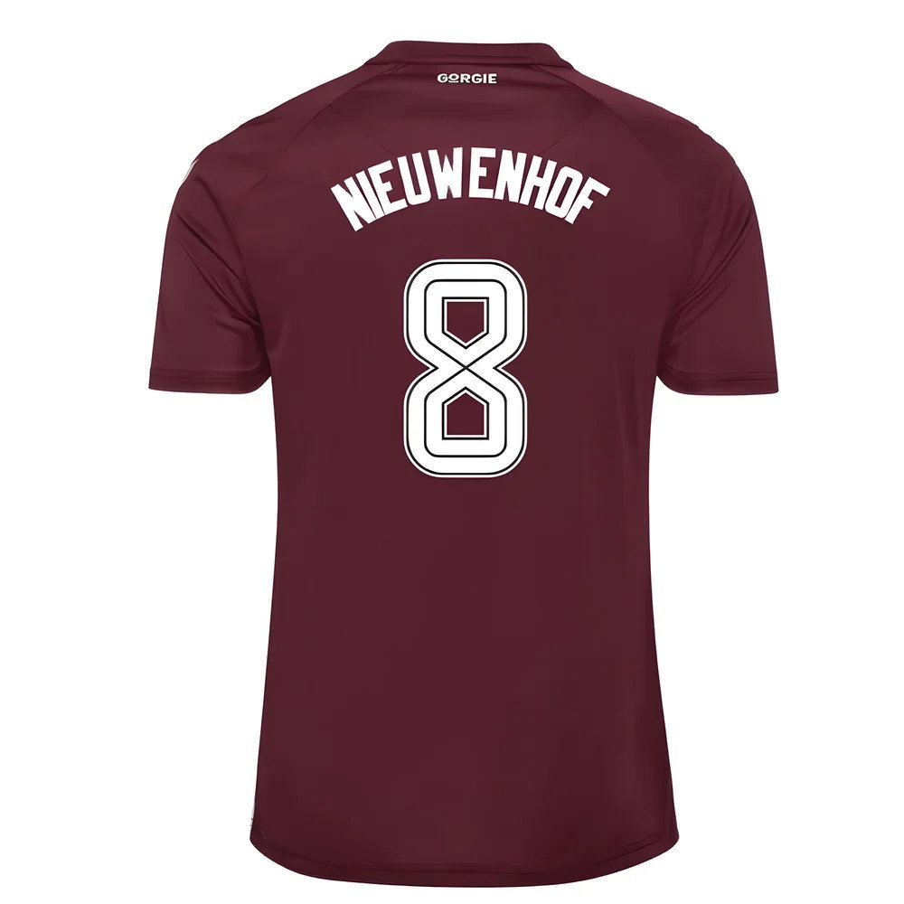 2025-2026 Hearts Home Shirt (Kids) (Nieuwenhof 8)