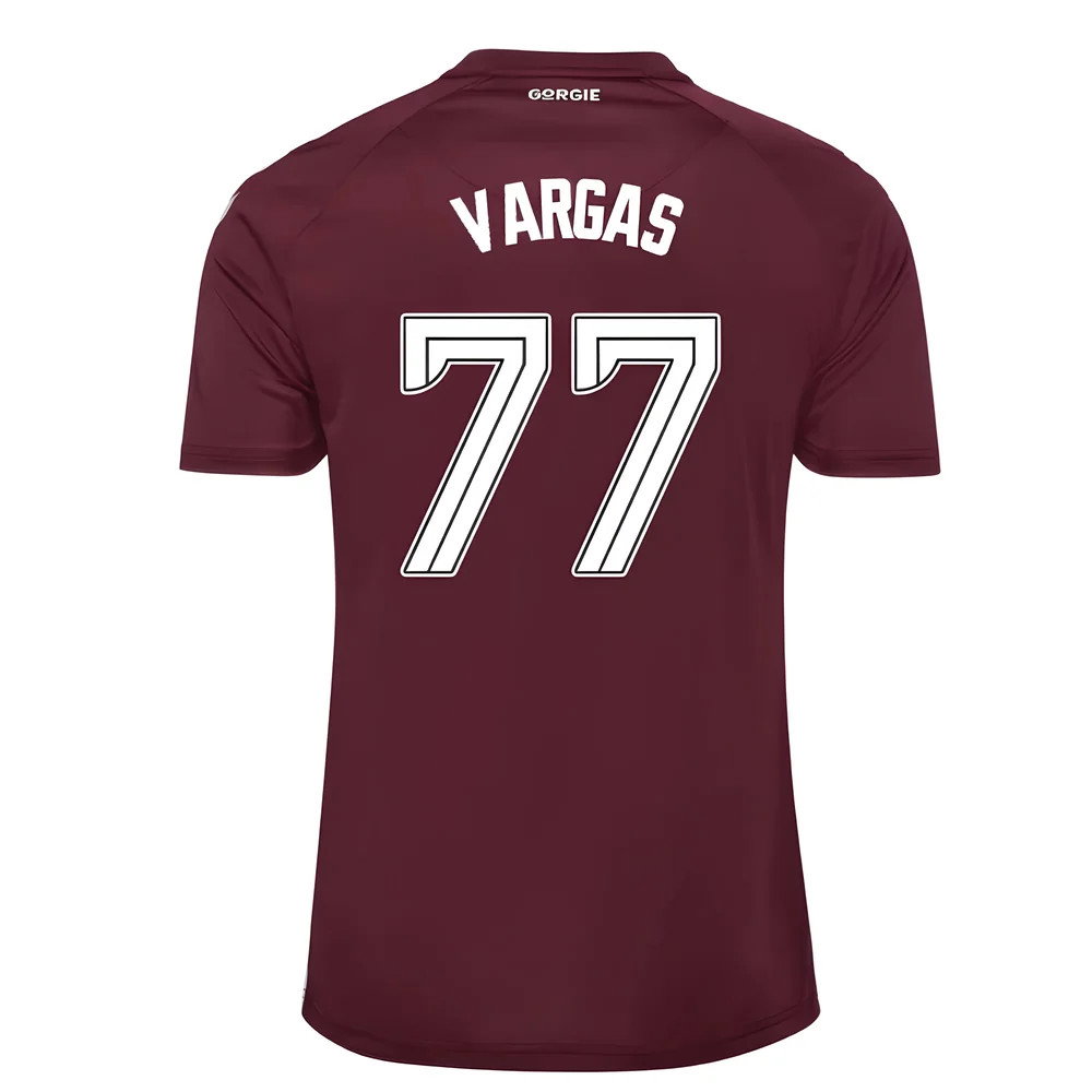 2025-2026 Hearts Home Shirt (Kids) (Vargas 77)