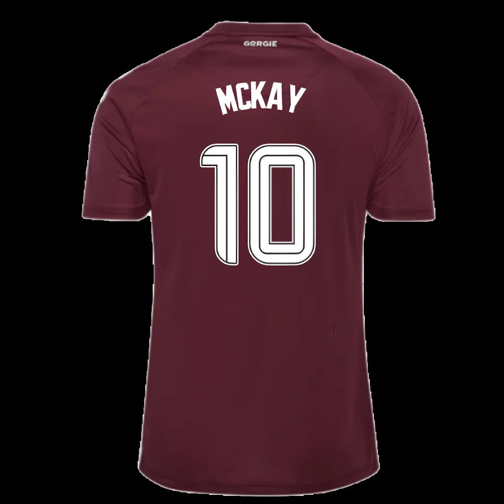 2025-2026 Hearts Home Shirt (McKay 10)