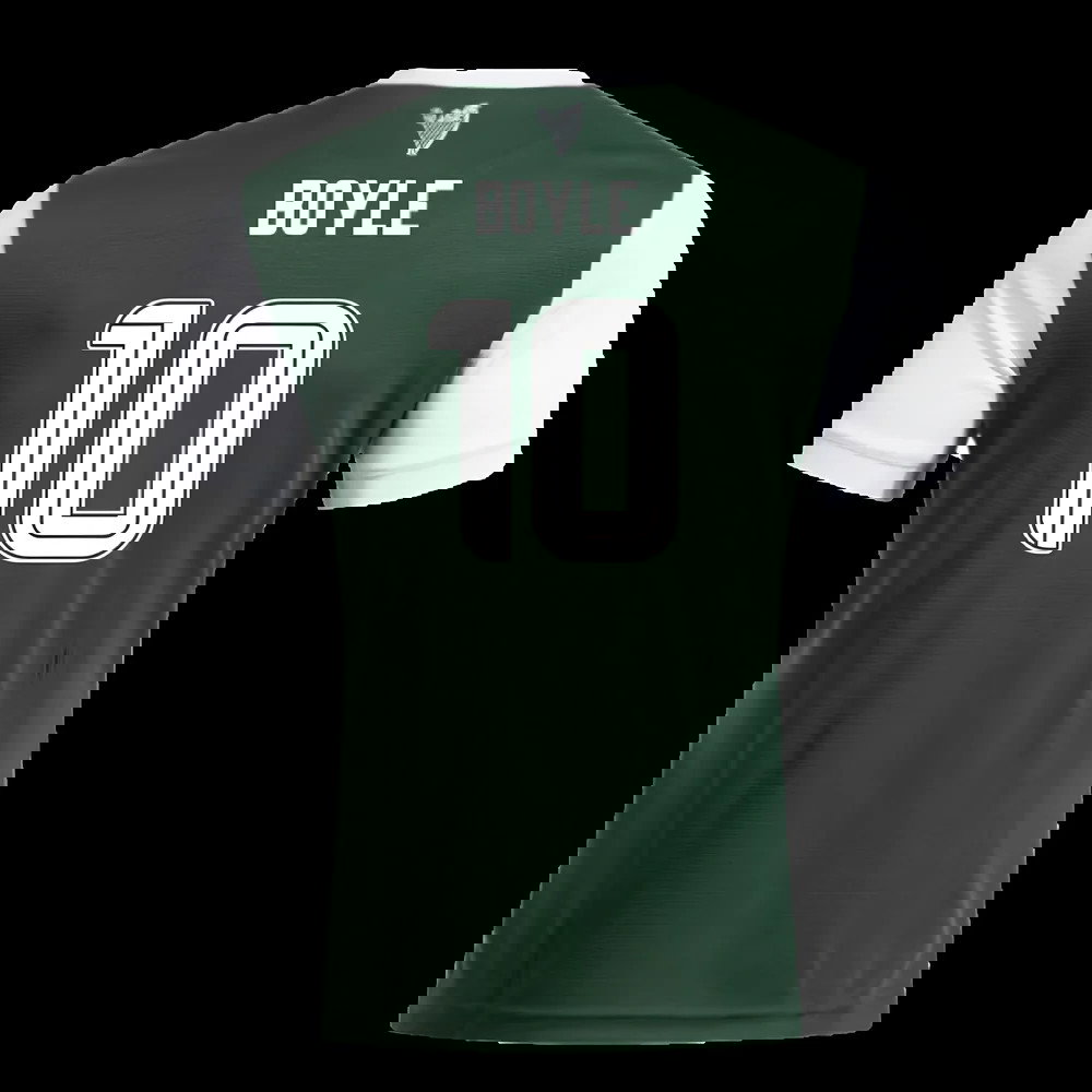 2025-2026 Hibernian Home Shirt (No Sponsor) (Boyle 10)
