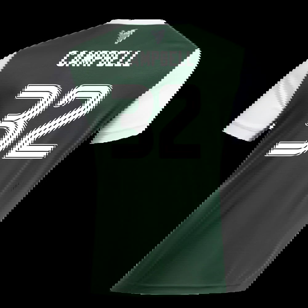 2025-2026 Hibernian Home Shirt (No Sponsor) (Campbell 32)