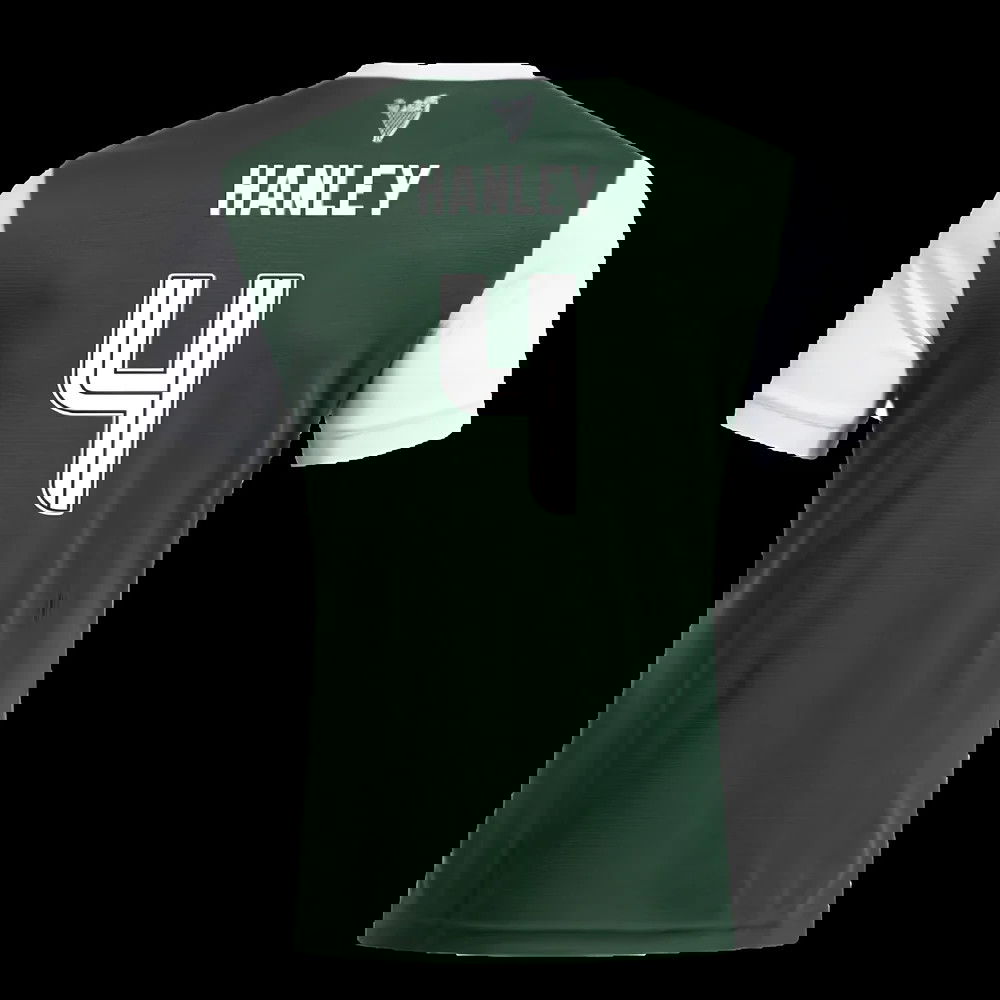 2025-2026 Hibernian Home Shirt (No Sponsor) (Hanley 4)
