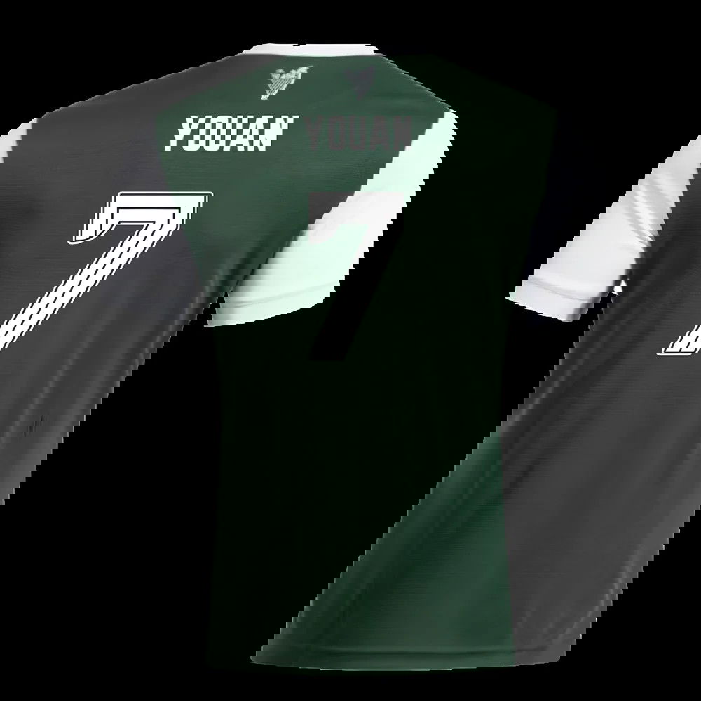 2025-2026 Hibernian Home Shirt (No Sponsor) (Youan 7)