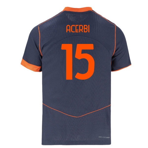 2025-2026 Inter Milan Authentic Dri-FIT ADV Third Shirt (Acerbi 15)