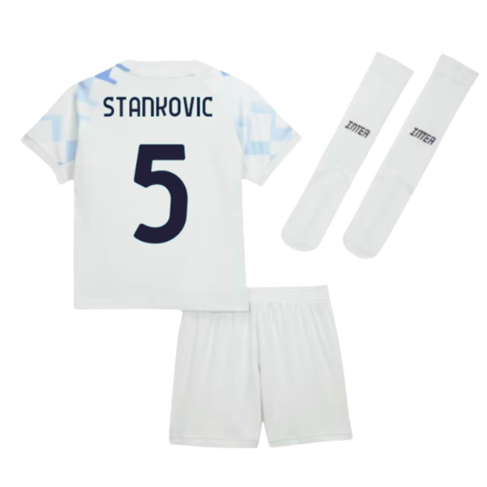 2025-2026 Inter Milan Away Mini Kit (Stankovic 5)