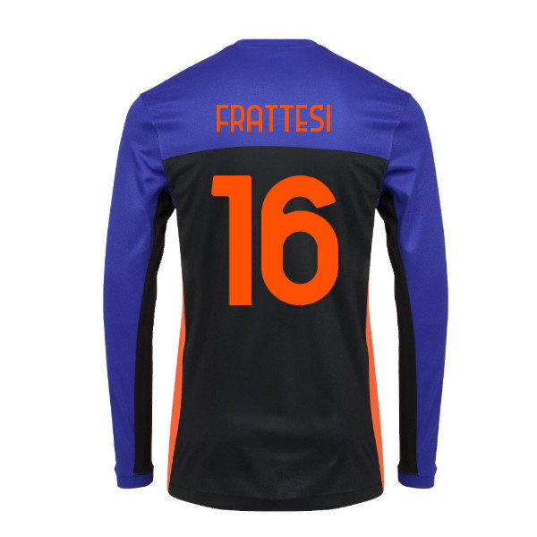 2025-2026 Inter Milan Fourth Long Sleeve ACG Shirt (Frattesi 16)