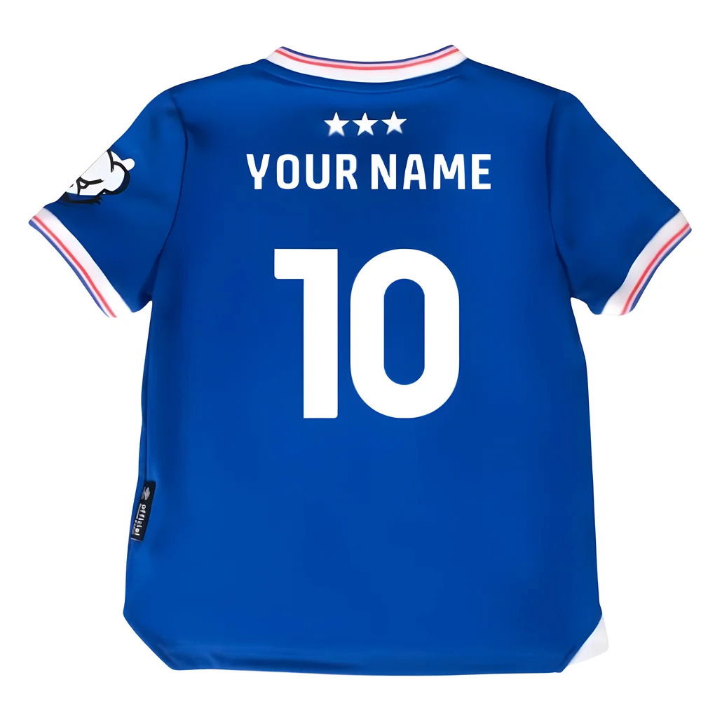 2025-2026 Ipswich Town Home Mini Kit (Your Name)
