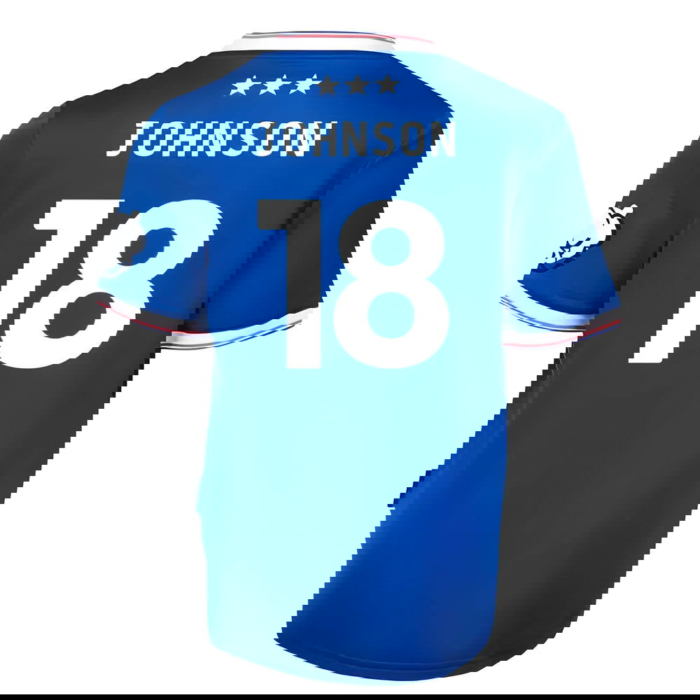 2025-2026 Ipswich Town Home Shirt - Kids (Johnson 18)