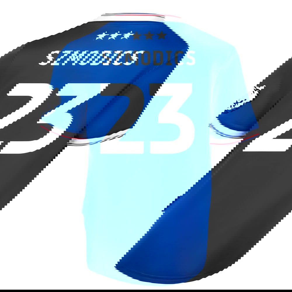 2025-2026 Ipswich Town Home Shirt - Kids (Szmodics 23)