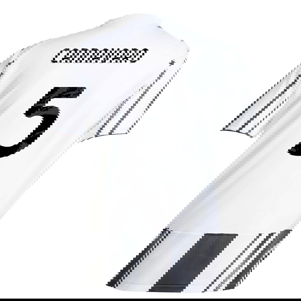 2025-2026 Juventus Authentic Home Shirt (Cannavaro 5)