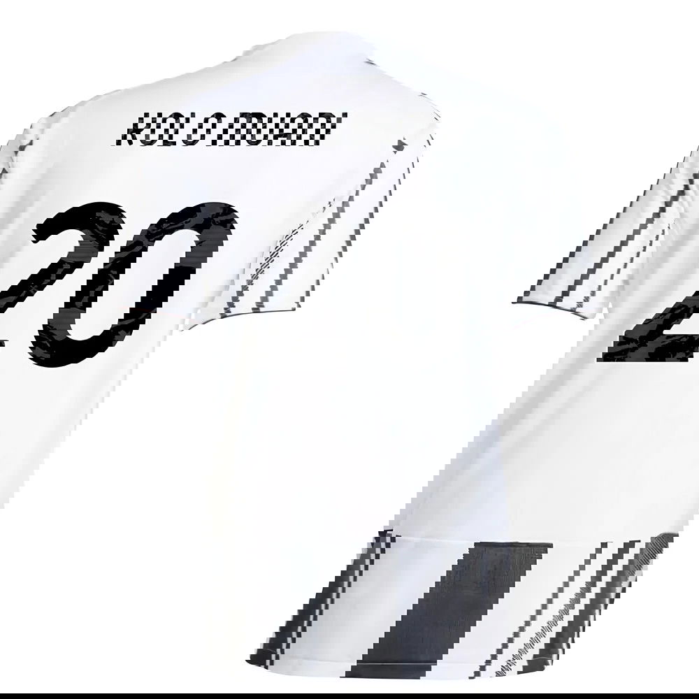 2025-2026 Juventus Authentic Home Shirt (Kolo Muani 20)