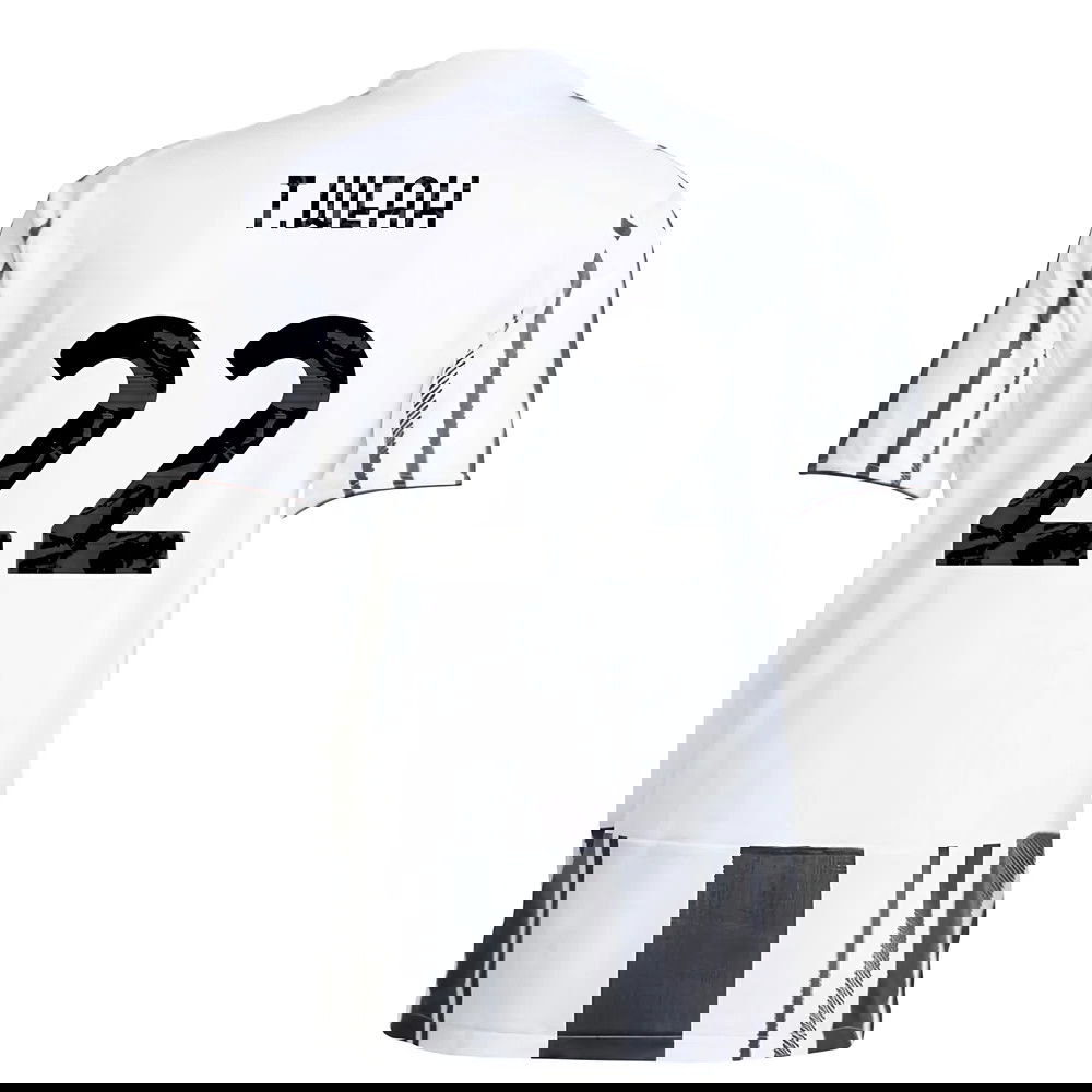 2025-2026 Juventus Authentic Home Shirt (T.Weah 22)