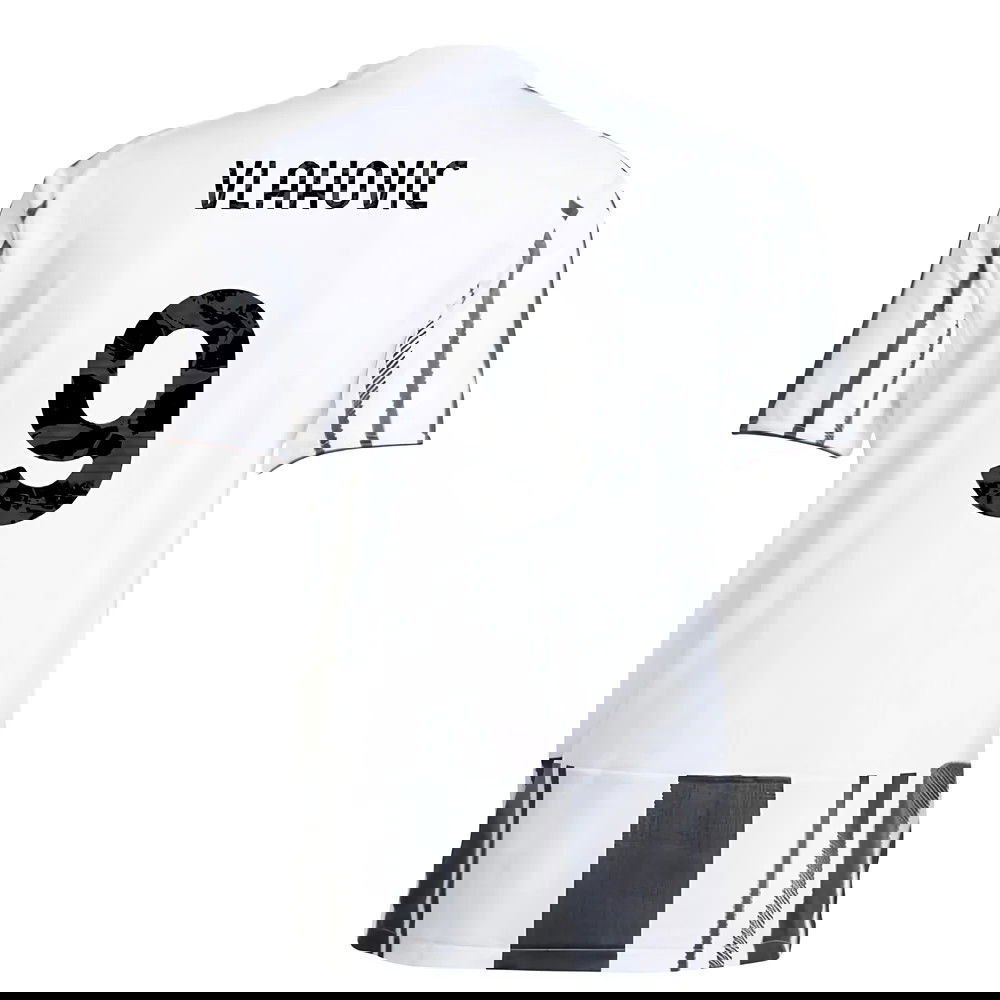 2025-2026 Juventus Authentic Home Shirt (Vlahovic 9)