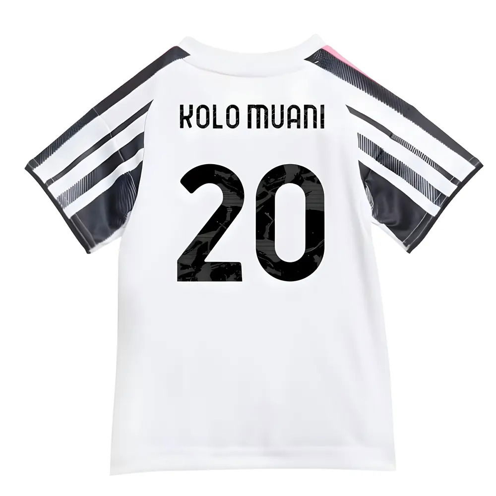 2025-2026 Juventus Home Baby Kit (Kolo Muani 20)