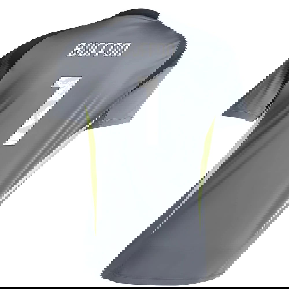 2025-2026 Juventus Home Goalkeeper Shirt (Grey) (Buffon 1)