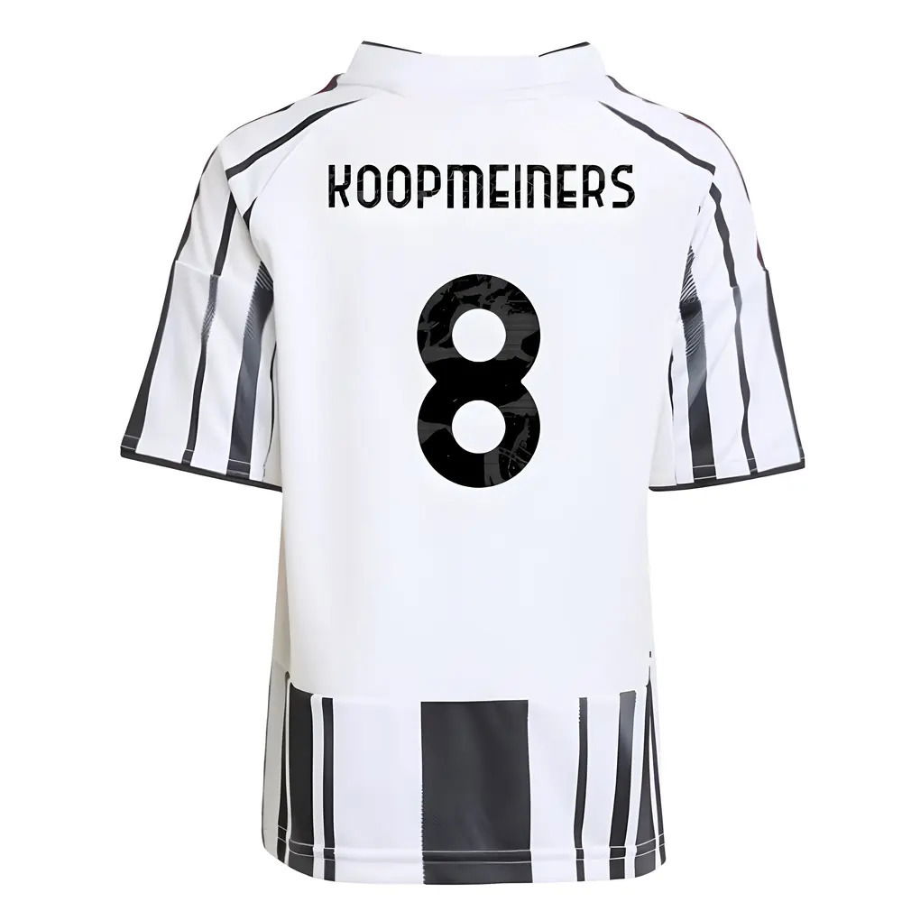 2025-2026 Juventus Home Mini Kit (Koopmeiners 8)