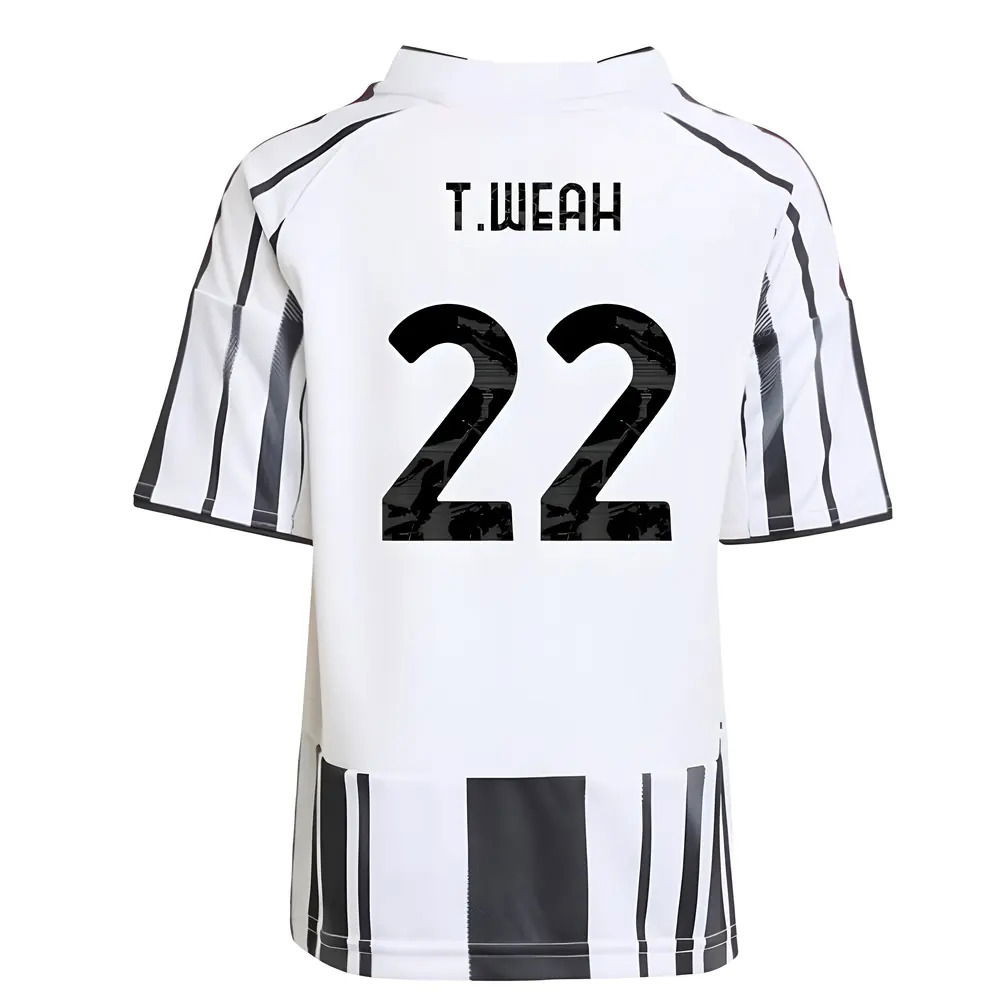 2025-2026 Juventus Home Mini Kit (T.Weah 22)